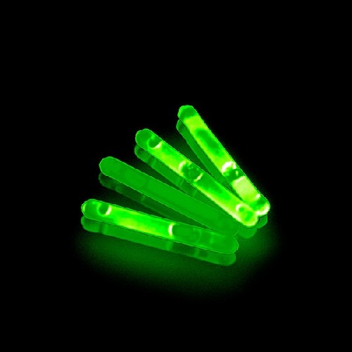 Mini Glowsticks Groen 2st