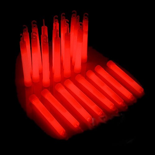 Power Glowsticks Rood 25st