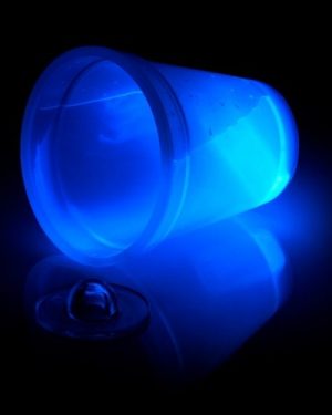 Glow Beker 300ml Blauw