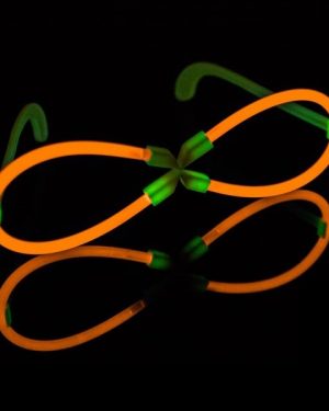 X-glowbril oranje
