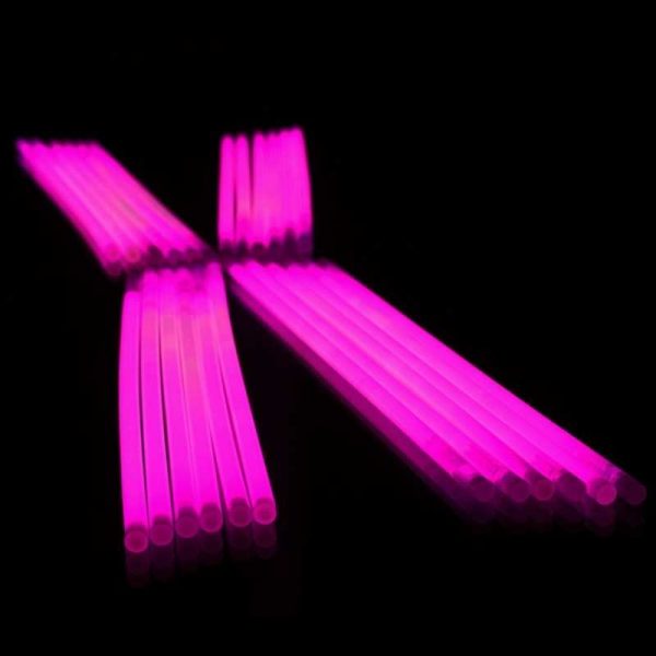 Glowsticks roze 100 stuks