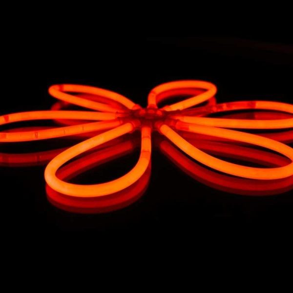 Glowsticks Oranje 100 stuks